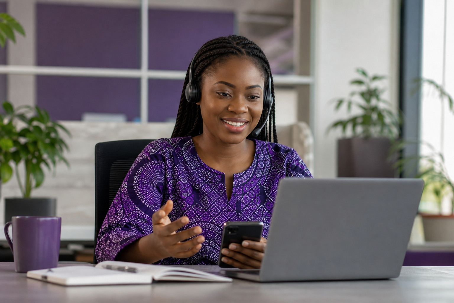 Responsive customer support service